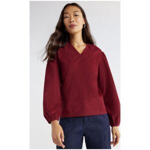 Puff Sleeve Corduroy Top from Time and Tru‎